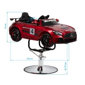 Children's car-shaped hairdressing chair Gabbiano Mercedes (155292)