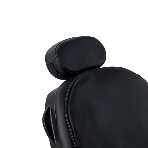 Barber chair with massage function Gabbiano Francesco black with a black base (155874)