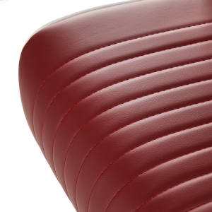 Gabbiano Visionerio+ barber chair red chrome frame (156097)