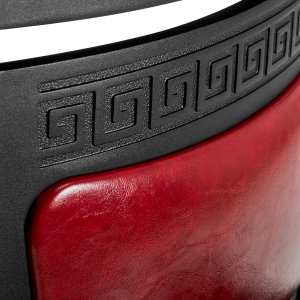 Barber chair President Red (148102)