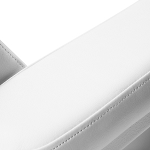 Electric cosmetic chair SILLON Luxury 3 motors white (150222)