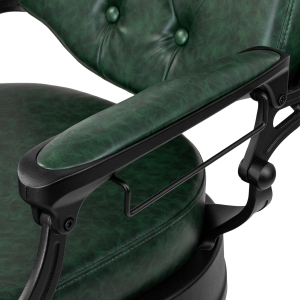 Barber chair Gabbiano President green (153445)