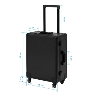 Portable speaker stand with speakers Plus black (155837)