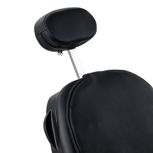 Barber chair with massage function Gabbiano Francesco black with a black base (155874)
