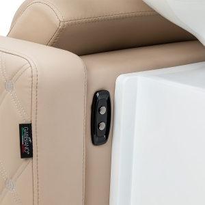 Electric hairdressing wash unit with massage function Gabbiano Sylvia Plus beige (155839)