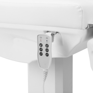 Electric cosmetic chair Azzurro 803D 3-motors white (148393)