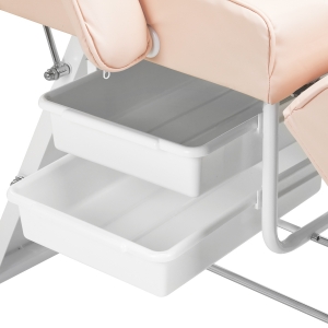 Basic 202 cosmetic chair with trays pink (149594)