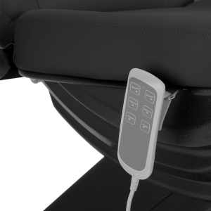 Electric cosmetic chair SILLON CLASSIC 3 motors black (150220)