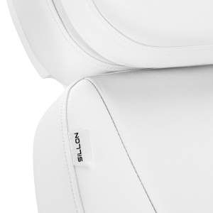 Electric cosmetic chair SILLON Luxury 3 motors white foot control (150223)