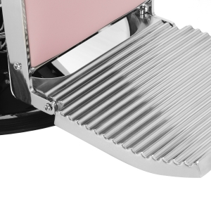Gabbiano Visionerio barber chair pink chrome frame (155269)