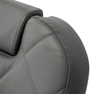 Gabbiano barber chair Bruno graphite with a grey base (155762)