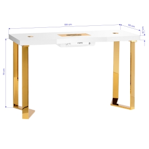 Momo 05-GL cosmetic desk with absorber (151048)