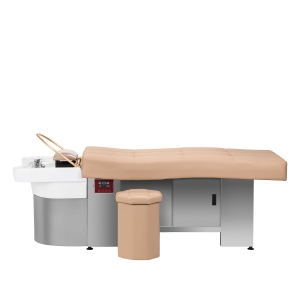 Gabbiano Head Spa 017B hair washing bed beige (152270)