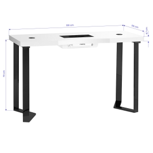 Momo 05-BL cosmetic desk with absorber (154459)