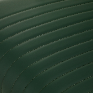 Gabbiano Visionerio barber chair green chrome frame (155243)