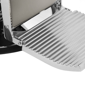 Gabbiano Visionerio barber chair grey chrome frame (155246)