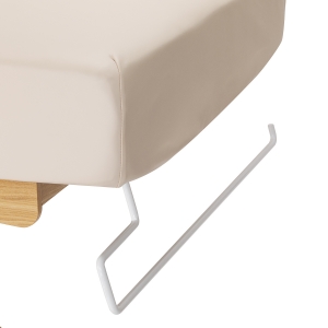 SPA lounger Sillon Siesta cream with light brown base (154684)