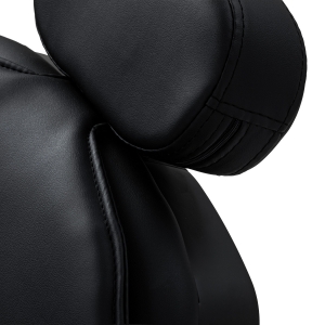 Barber chair with massage function Gabbiano Francesco black with a black base (155874)