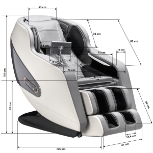Sakura Comfort Plus 806 massage chair gray (143082)