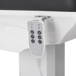 Electric cosmetic chair Azzurro 803D 3-motors grey  (148392)