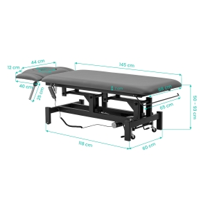 Electric Rehabilitation Table for Massage and Physiotherapy Balance Eso 4 grey (155372)
