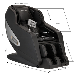 Sakura massage chair Comfort Plus 806 black (148411)