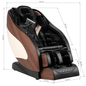 Sakura massage chair 305 Wooden Leather (148559)