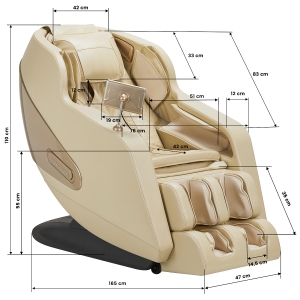 Sakura Comfort Plus 806 massage chair beige (148977)