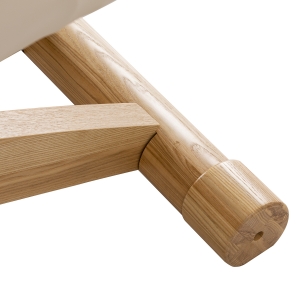 SPA lounger Sillon Siesta cream with light brown base (154684)