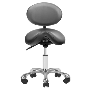 ACTIVESHOP Cosmetic stool 1025 black giovanni