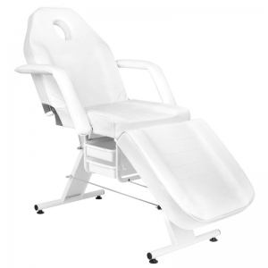 ACTIVESHOP Basic 202 cosmetic chair with trays white 