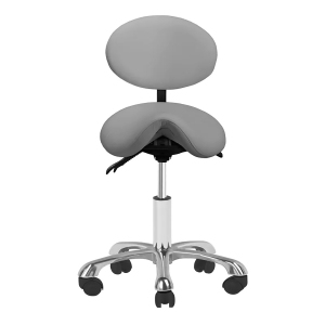 ACTIVESHOP Cosmetic stool 1025 gray giovanni