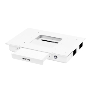 ACTIVESHOP Momo professional J-02 built-in cassette dust absorber white