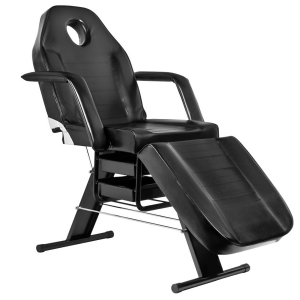 ACTIVESHOP Basic 202 cosmetic chair with trays black 