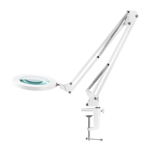 ACTIVESHOP WHITE LED TABLE TOP MAGNIFIER LAMP GLOW 308