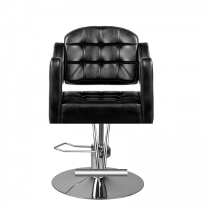Hair system hairdressing chair 0-90 black (123788)