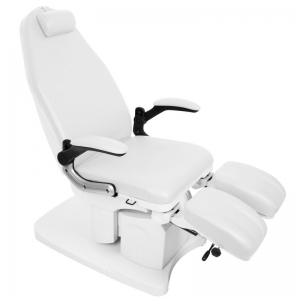 Electro podiatry chair azzurro 709a 3 strong white (109093)
