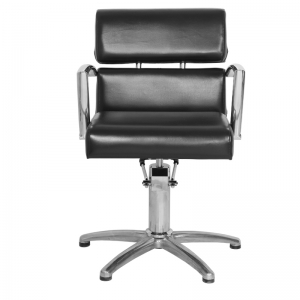 Gabbiano black hairdressing chair in Brussels (112892)