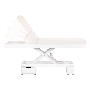 Spa cosmetic couch azzurro 815b in shiny white (113116)
