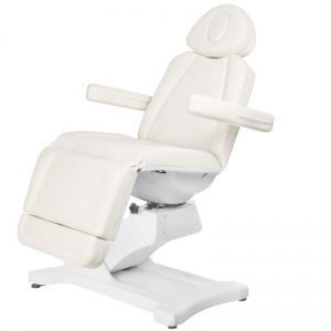 Electric cosmetic chair azzurro 869a rotary 4 engine white (114876)