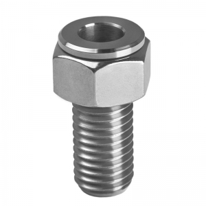 Inox tube magnifier lamp holder (115171)