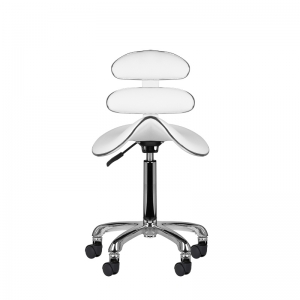 Roll speed am-880 cosmetic stool white (126430)