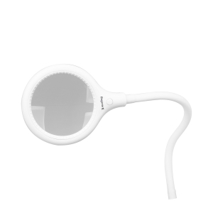 Elegant 2014-2r 30 led magnifier lamp smd 5d with a stand and a clip on the desk (127412)
