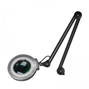 S5 led magnifier lamp + black tripod (128923)