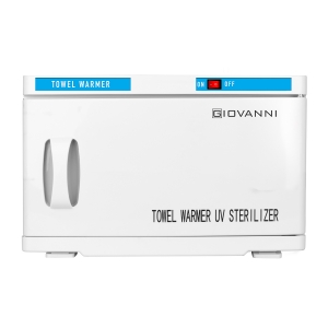 Towel warmer with uv-c 16l sterilizer white (130976)