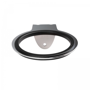 Wall-mounted holder for a hair dryer q96 chrome (129184)