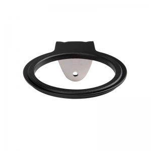 Wall-mounted hair dryer holder q97 black (129185)