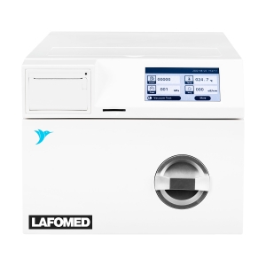 Lafomed autoclave lfss03aa touch with a 3l class b medical printer (130226)