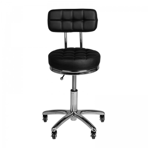 Cosmetic stool am-877 black (131987)