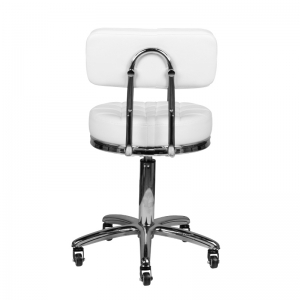 Cosmetic stool am-877 white (131986)